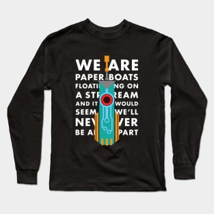 Transistor - Paper Boats Long Sleeve T-Shirt